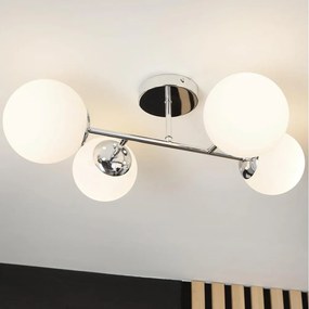 Brilagi - Плафон MALONY 4xE14/20W/230V лъскав хром