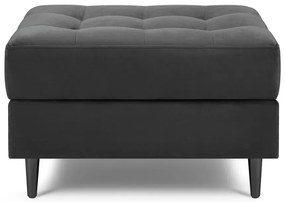 Тъмно сиво кадифе Santo - Milo Casa