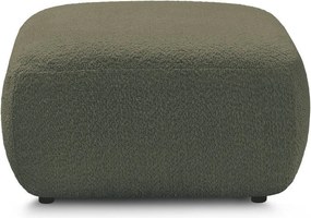 Зелена табуретка от прежда с примки от букле Montaigne – Bobochic Paris