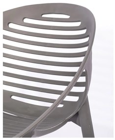 Градински комплект за хранене за 6 души със сив стол Joanna и маса Strong, 210 x 100 cm Strong &amp; Joanna - Bonami Selection