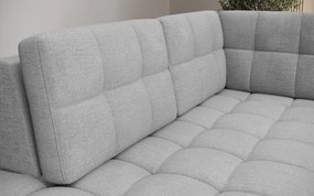 Ъглов диван Bale U-Сиво-Ляв