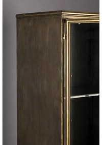 Метална витрина в златист цвят 64x184 cm Gertlush - Dutchbone