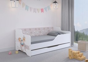 Детско легло с животни 160х80 см