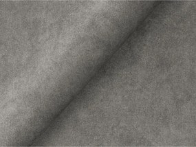 Сив кадифен диван 255 cm Aloha – Makamii