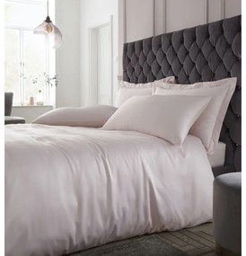 Розово спално бельо за двойно легло 200x200 cm Silky Soft - Catherine Lansfield