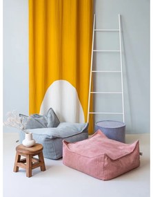 Детски пуф от рипсено кадифе в цвят мента Chair – Wigiwama