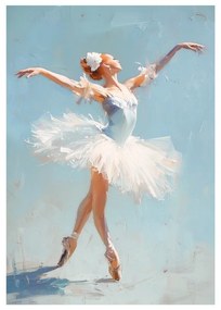 Картина с ръчно изрисувани елементи 70x100 cm Grace – Styler