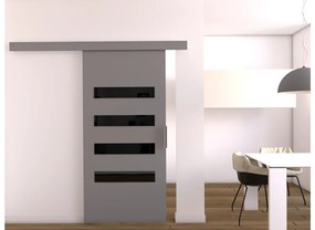 Плъзгаща врата LIVELLO II, 96x205, сиво