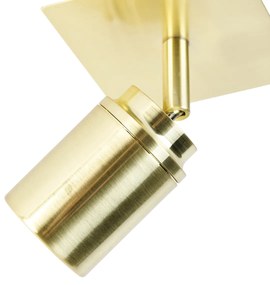 Модерен баня прожектор месинг квадрат IP44 - Ducha