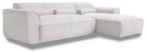 Бял ъглов диван (десен ъгъл) Flex Felix – Miuform
