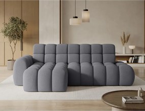 Сив разтегателен ъглов диван (ляв ъгъл) Ceedro – ELTAP