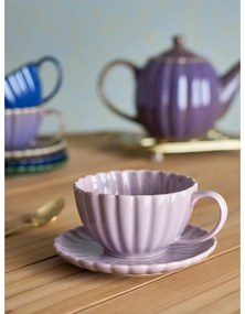 Светлорозова глинена чаша за капучино 220 ml Latina – Bloomingville