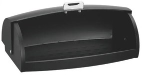 Кутия за хляб Klausberg KB 7931, 45 см, Ергономична дръжка, Метална, Черен