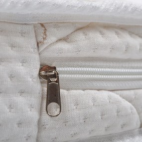 МОНИ HUGZZZ Матрак пяна калъф от бамбук 60/120/10 см. БЯЛ