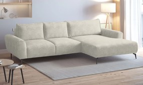 Ъглов диван Санур-бежов-десен