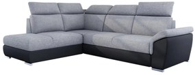Ъглов разтегателен диван LOLA, 260x102x210, sawana 21/soft 11, ляв ъгъл