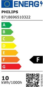 LED крушка PHILIPS, 10W, 1055LM,  E27, 4000К