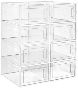 Модулна етажерка с отделения BOXIFY, бяла