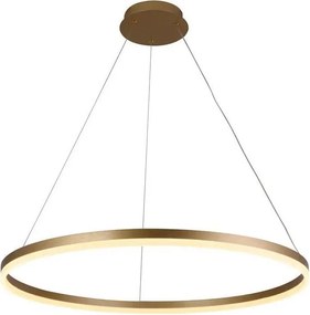 Brilagi - Димируем LED полилей на кабел CIRCLE LED/55W/230V 3000-6500K златист + дистанционно управление