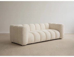 Шенилов модулен ъглов диван в тухлен цвят Lupine – Micadoni