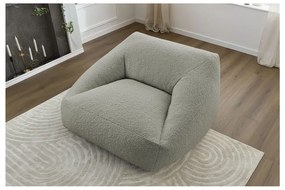 Светлосив пуф Lilibet – Bobochic Paris