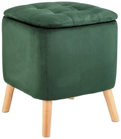 Табуретка от зелено кадифе - Wenko