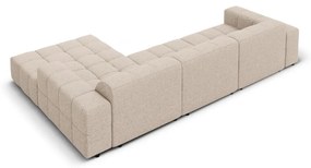 Бежов ъглов диван (десен ъгъл) Chicago - Cosmopolitan Design