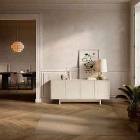 Кремав скрин 180x75x40 cm Solei – MOME