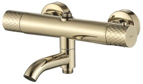 Душ система с Термостат Rea Lungo Diamond Gold