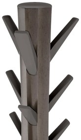 Сива дървена закачалка Flapper - Umbra