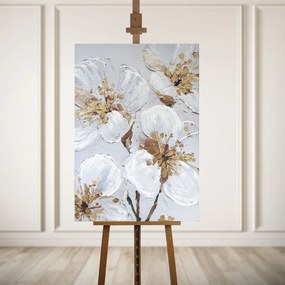 Картина с ръчно изрисувани елементи 70x100 cm Petal Glow – Styler