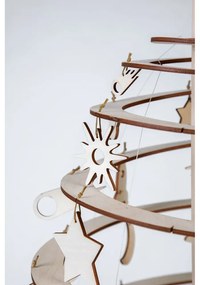 Комплект от 8 дървени коледни декорации Medium - Spira