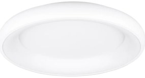 Бяло LED затъмняващо се осветително тяло за таван Cardona – Trio