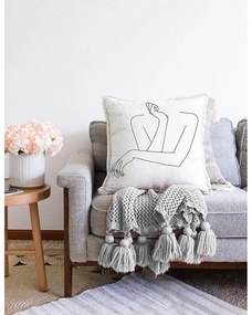 Калъфка за възглавница с памучна смес Pose, 55 x 55 cm - Minimalist Cushion Covers