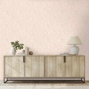 Тапет – Елегантна бежова текстура на плетена кошница