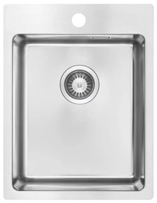 Deante ZPO_010E - Кухненска мивка OLFATO 50,5x39 см матов стомана