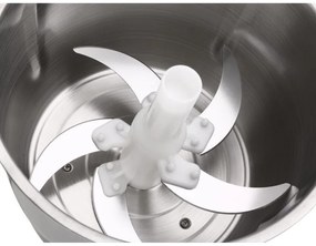 Компактен кухненски робот Saturn ST-FP7180, 500 W, Смилане, Месене, 7 л, 3 функции, Меден мотор, Бежов/Кафяв