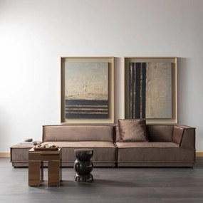 Метална кръгла странична масичка ø 30 cm Breno – WOOOD