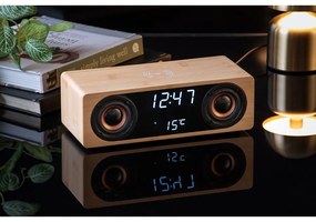 Дигитално радио будилник с безжично зарядно Classic BT – Karlsson