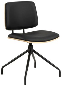 Черен трапезен стол Owen – Actona