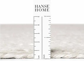 Кремав двустранен/ръчно изработен ютен килим 200x300 cm Juno – Hanse Home