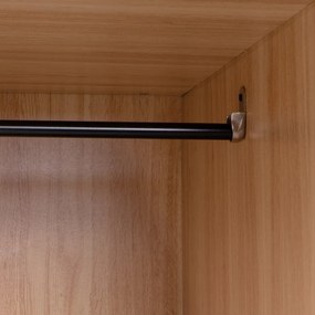 Отворен гардероб в естествен цвят 100x190x48 cm Armarios – Casa Selección