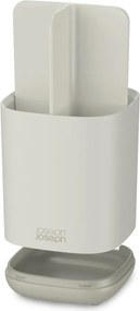 Бежова пластмасова стойка за четки за зъби EasyStore – Joseph Joseph