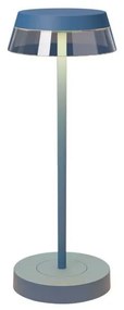 Redo 90310 - LED настолна лампа ILUNA LED/2,5W/5V 3000 mAh IP65 синя
