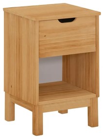 Нощно шкафче от масивен бор в естествен цвят Post – Støraa