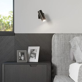 Черна стенна лампа Mira – Nice Lamps