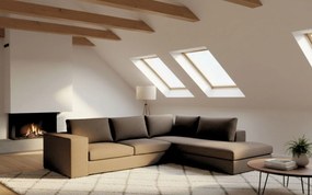 Ъгъл диван Carla-Left-260φ 200β-beige