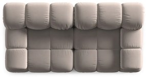 Светлокафяв кадифен модулен диван 188 cm Bellis – Micadoni