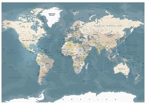 тапети - Vintage World Map 300x210