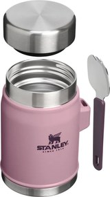 Лилав термос за храна от неръждаема стомана 400 ml Legendary Food Jar + Spork Purple Smoke – Stanley
